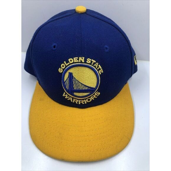 New Era: 59Fifty Fitted Hat Size 6 1/2 Golden State Warriors - Picture 2 of 16